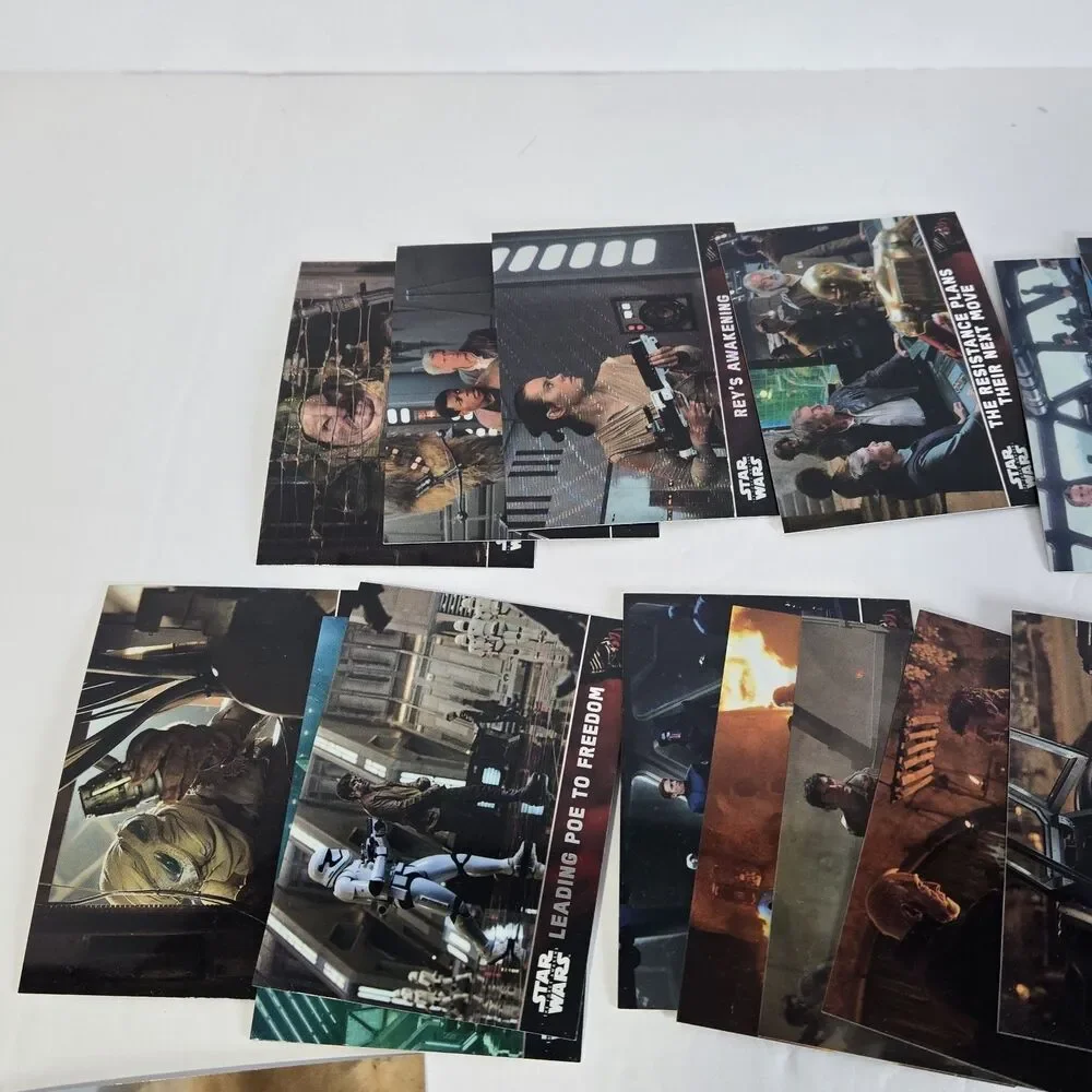 2016 Topps Star Wars Force Awakens Chrome Lot Patches Inserts Refractor